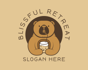 Smoothie Bear Drink  Logo