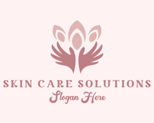 Massage Hand Spa logo design