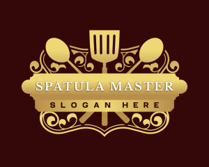 Spatula Restaurant Cuisine logo design