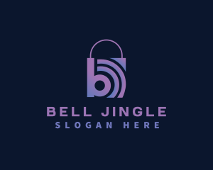 Signal Wave Bag logo design