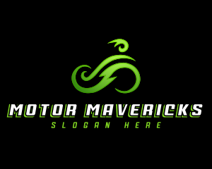 Electric Garage Motorcycle logo design