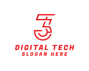 Digital Tech Number 3 logo