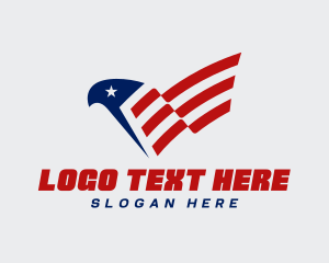 National Eagle Flag  logo
