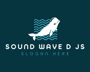 Whale Ocean Park logo design