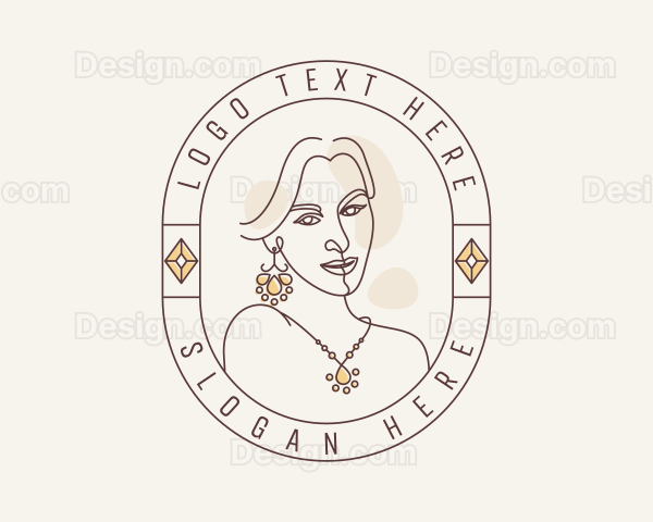 Woman Luxury Accessory Logo