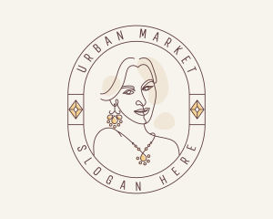 Woman Luxury Accessory Logo