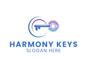 Key Locksmith Safety logo design