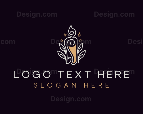 Elegant Candle Light Logo