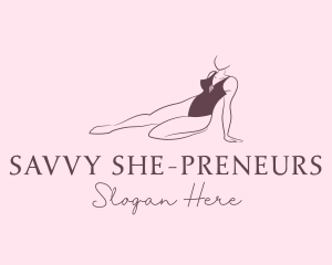 Bikini Lingerie Woman Logo