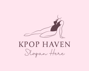 Bikini Lingerie Woman logo design