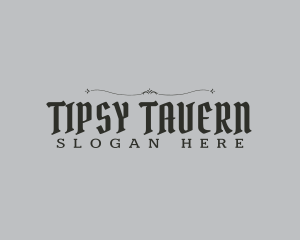 Urban Maculine Tavern logo design