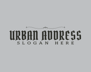 Urban Maculine Tavern logo design