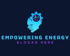 Robotic Human Intelligence logo design