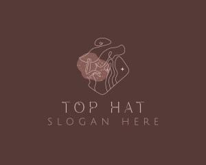 Fashion Beauty Hat logo design