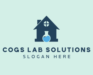 Science Lab Home logo design