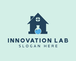 Science Lab Home logo design