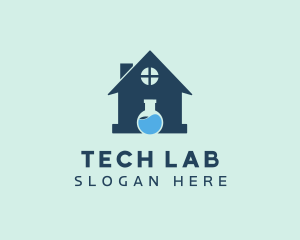 Science Lab Home logo design