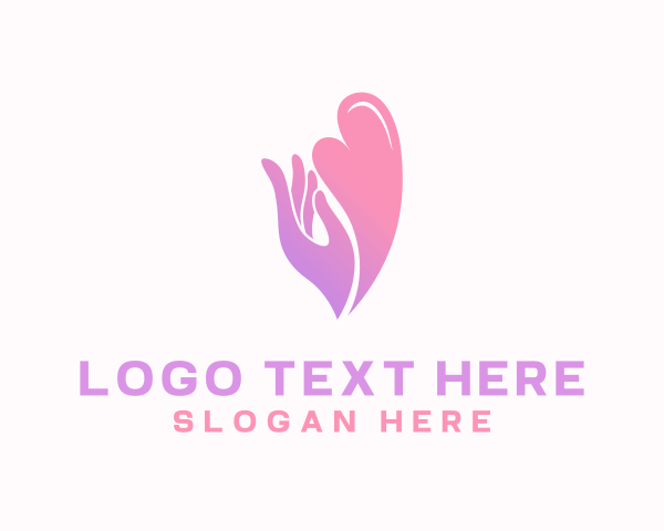 Helping Hand logo example 2