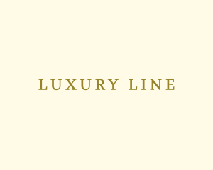 Classy Luxury Font  logo design