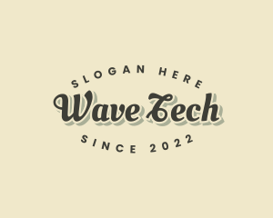 Simple Generic Cursive  logo design