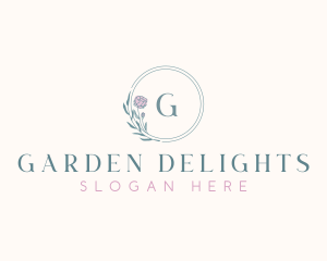 Elegant Flower Boutique logo design