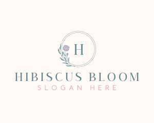 Elegant Flower Boutique logo design