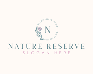 Elegant Flower Boutique logo design