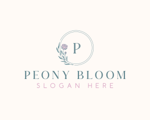 Elegant Flower Boutique logo design