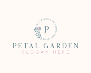 Elegant Flower Boutique logo design