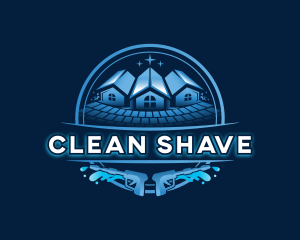 Pressure Wash Cleaning logo design