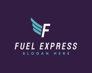 Express Cargo Wings logo design