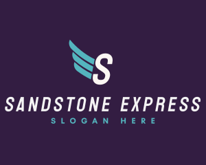 Express Cargo Wings logo design