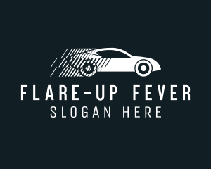 Fast Car Drag Racing logo design