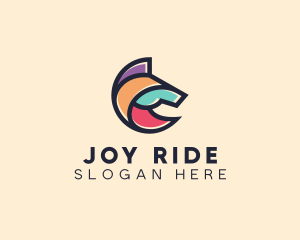 Horse Equine Animal logo design