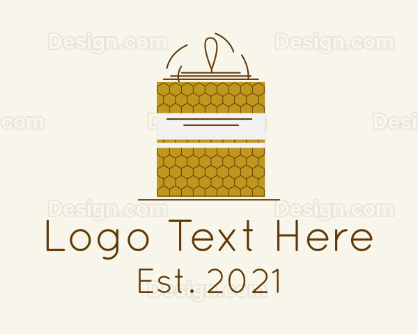 Honey Candle Pattern Logo