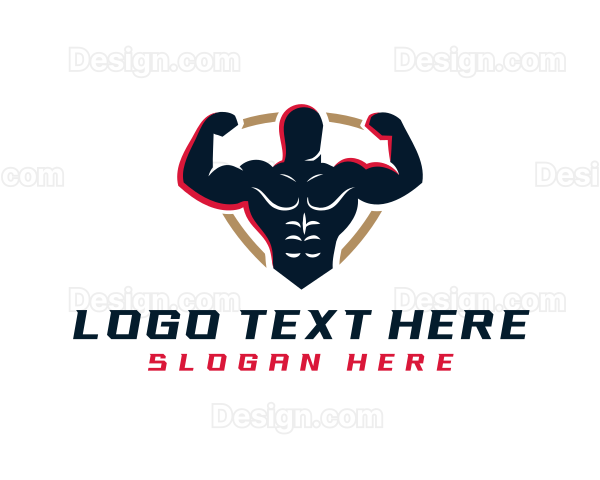 Strong Gym Muscle Logo