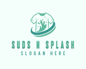 Shirt Washing Laundromat logo