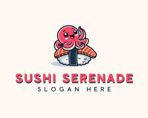 Japanese Octopus Sushi logo