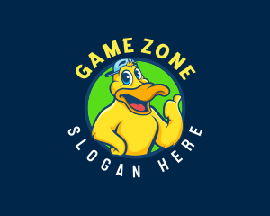 Duck Esports Character logo