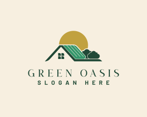 Suburb Home Residential logo design