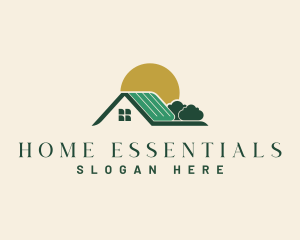 Suburb Home Residential logo design