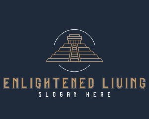 Ancient Spiritual Pyramid logo