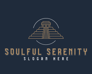 Ancient Spiritual Pyramid logo