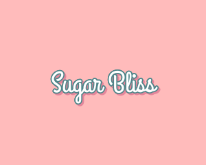 Feminine Pastel Sweets logo