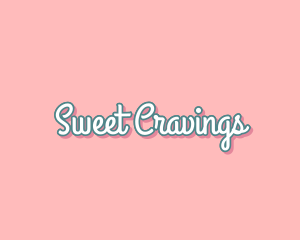 Feminine Pastel Sweets logo design