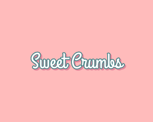 Feminine Pastel Sweets logo design