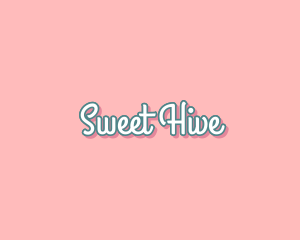 Feminine Pastel Sweets logo design