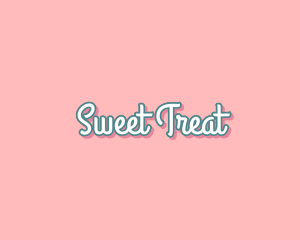 Feminine Pastel Sweets logo design