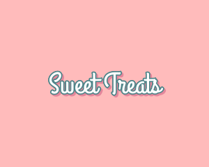 Feminine Pastel Sweets logo design