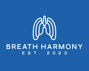Breathing Respiratory Lungs logo